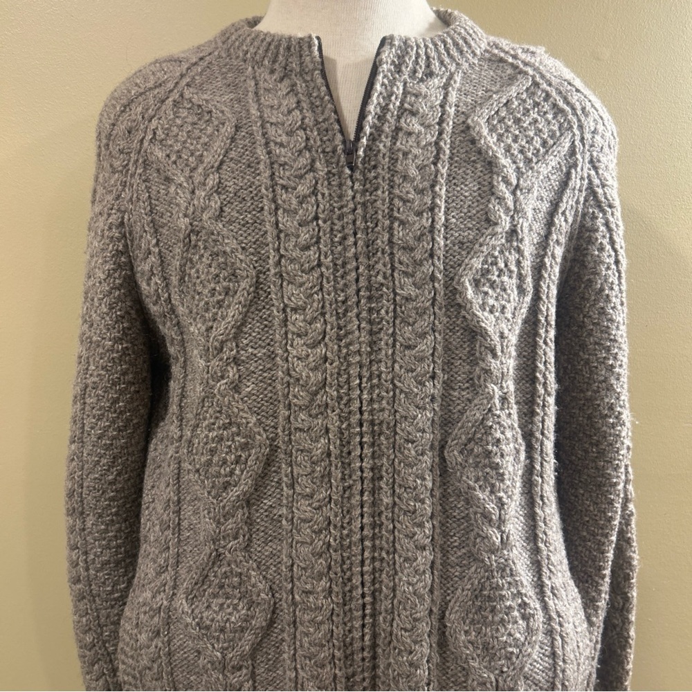 Avoca Handweavers Sweater Ireland Fishermans